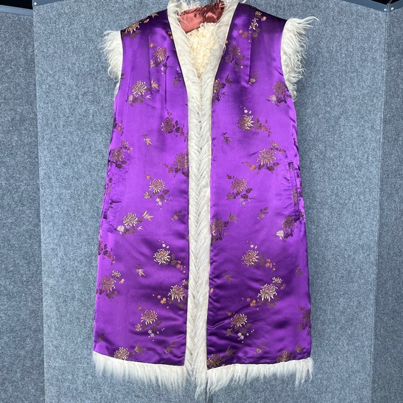 vintage Mongollian Sheep vest - Picture 1 of 4